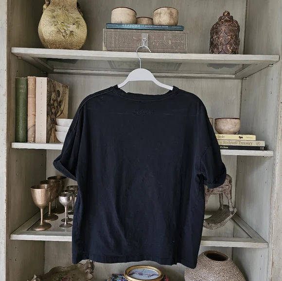 Yves Saint Laurent | YSL |Embroidered Oversized Tshirt - Picture 7 of 7